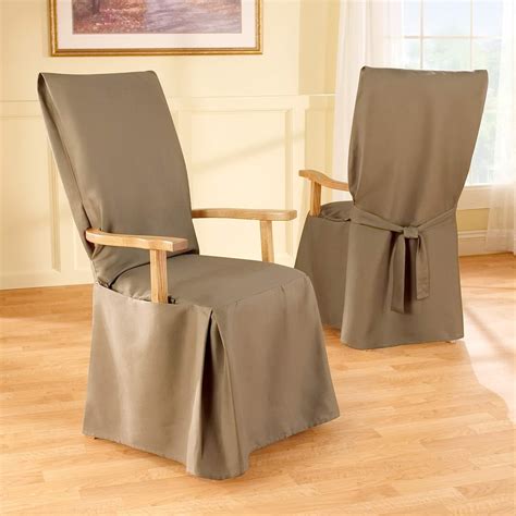 4 out of 5 stars 210. . Slipcovers dining room chairs with arms